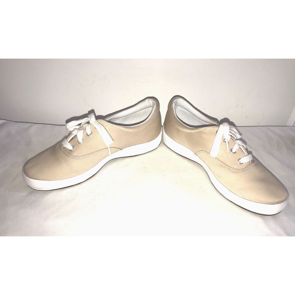 Grasshoppers Janey CVO EF37375 9.5M Tan Stone Print Canvas‎ Shoe